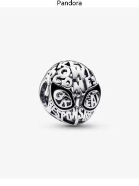 Pandora Marvel Spider-Man Mask Charm